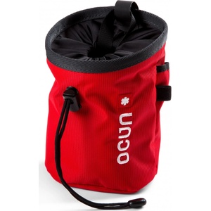 Ocun Торбичка за магнезий Ocun Cahlkbag Push + Belt Chalk bag - Red Twist - размер One Size (335-0534-0611)