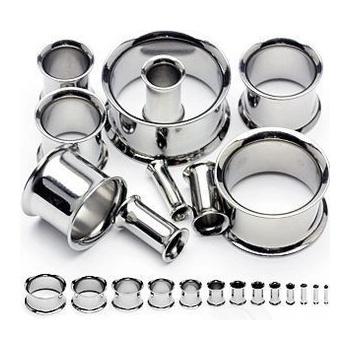 Šperky4U ocelový tunel do ucha TN01008-05