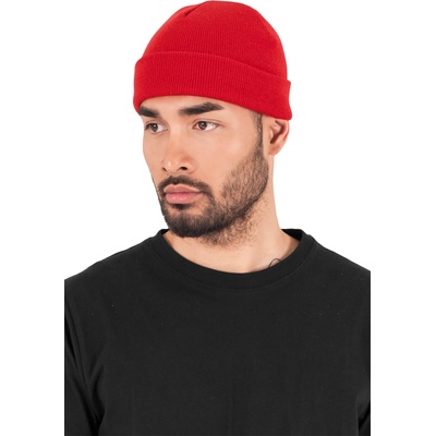 Urban Classics Шапка бийни в червен цвят Heavyweight Beanie UB-1500KC-00199 - Червен, размер one size