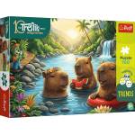 Trefl - Puzzle Treflik's Family, Inspired By Trends: Capybaras - 160 piese