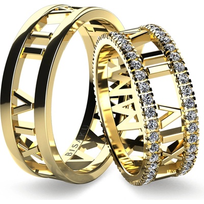 Bisaku snubní Horace BIS B32567125G Žluté zlato