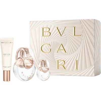 Bvlgari Omnia Crystalline EDT 100 ml + EDT 15 ml + krém na ruky 40 ml pre ženy