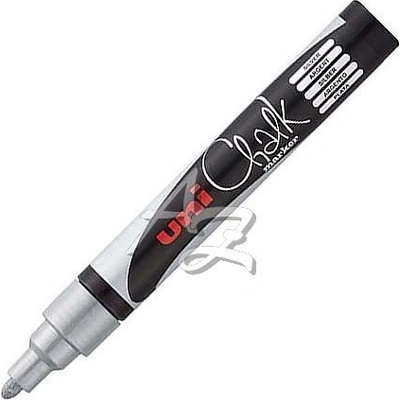 Uni PWE-5M Chalk stříbrná