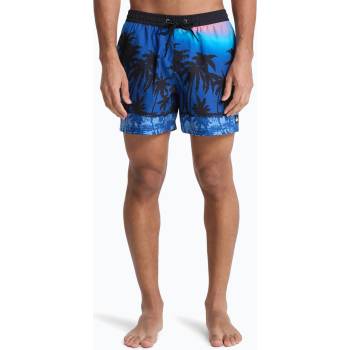 Quiksilver Мъжки бански шорти Quiksilver Everyday Printed Volley 15 monaco blue thermotropics