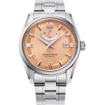 Orient Star RE-AU0108G - Мъжки часовник, Автомат, 38.5mm, 10 ATM, Оранжев Часовници