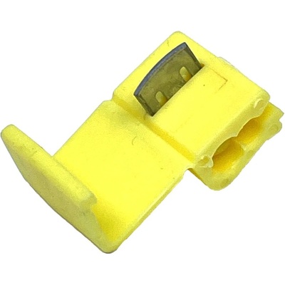 Tracon electric Izolované Cu lisovací rozbočovače zářezové žluté 6mm² 4-6mm2