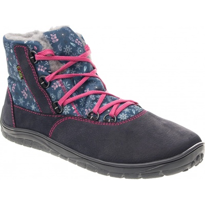 Fare Bare Barefoot zimní obuv s membránou B5743201 modré