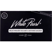 White Pearl Charcoal Whitening Strips PAP 28 ks