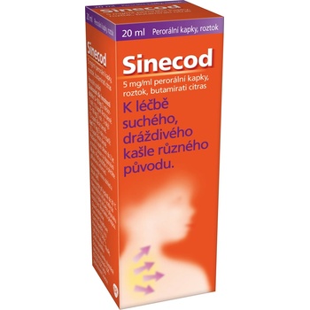 SINECOD POR 5MG/ML POR GTT SOL 1X20ML