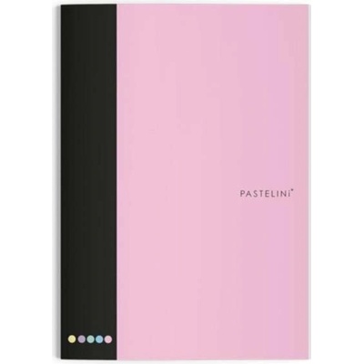 PASTELINI Zošit A4 444 ružová