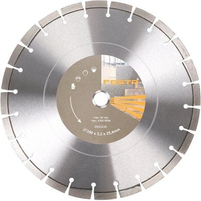 FESTA Kotouč diamantový segment Ø 350 x 3,5 x 25,4 mm, FESTA