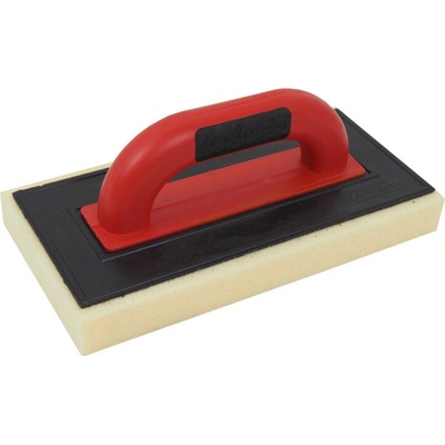 TOPTRADE hladítko ABS, huba morská, extra, rezaná, PROFESSIONAL, 250 x 130 x 30 mm
