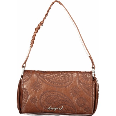 Desigual Dámska Kabelka Hnedá 20.0X11.0X8.0cm hnedá