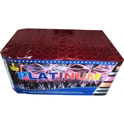 Ohňostroj Baterie výmetlic PLATINUM 142 ran 2 1 multikalibr Čína BAT14230A