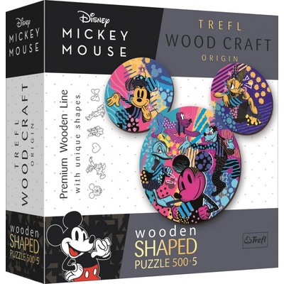 TREFL Wood Craft Origin Mickey Mouse 505 dielov