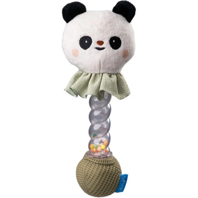 Бебешка мека дрънкалка на стик Taf Toys - Пандата Памела (TT13545)