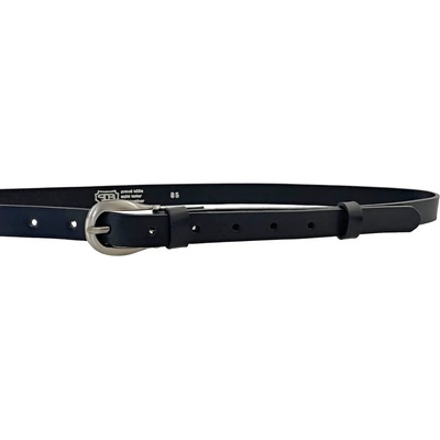 Penny Belts opasek dámský kožený 20-207-63 černý