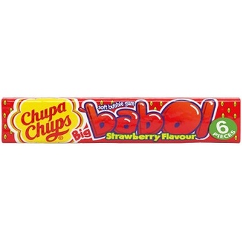 Chupa Chups Дъвка Big Babol Ягода Chupa Chups 6бр