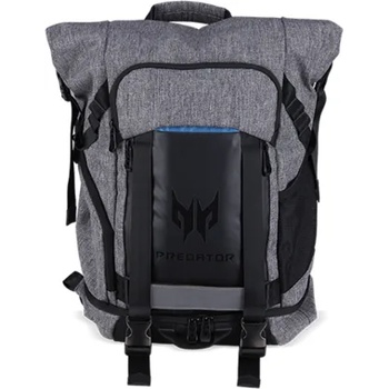 Acer Раница, Acer Predator Gaming 15.6" Hybbrid Backpack Black with Teal Blue (ACER ROLLTOP BACKPACK)