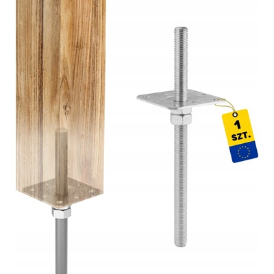 Domax patka sloupku do betonu PPSR 100 stavitelná DMX4883100