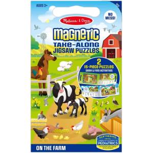 Melissa & Doug 42832 Магнитен пъзел в фермата (000772428323)