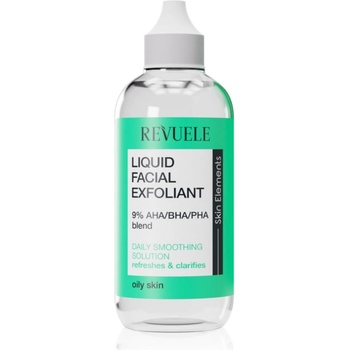 Revuele Liquid Facial Exfoliant 9% AHA/BHA/PHA blend ексфолиращ и пилинг серум за мазна кожа 125ml