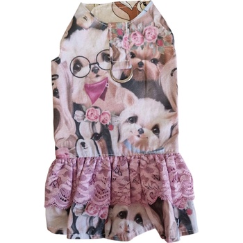 Tiger`s Heart Рокля за куче с щампа