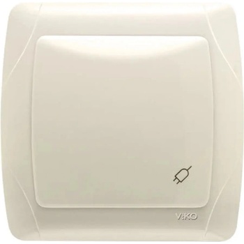 VIKO КОНТАКТ ЕДИНИЧЕН С КАПАК VIKO BY PANASONIC Carmen (8691138148041)