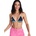 Roxy The Retro Essentials Tiki Triangle bikini top - Blue (Anthracite)