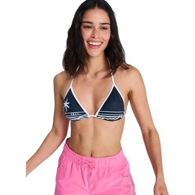 Roxy The Retro Essentials Tiki Triangle bikini top - Blue (Anthracite)
