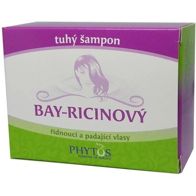 Phytos tuhý šampon bay-ricinový 80 g