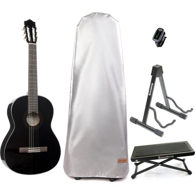 Yamaha C40II Classical guitar BK SET