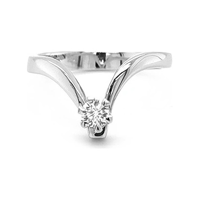 Beny Jewellery zlatý zásnubní s Diamantem 2010213