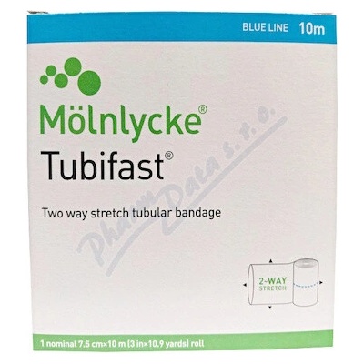 Tubifast obinadlo Blue Line 7. 5 cm x 10 m