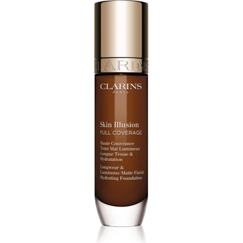 Clarins Skin Illusion Hydrating Foundation високо покривен фон дьо тен цвят 119.5C 30ml