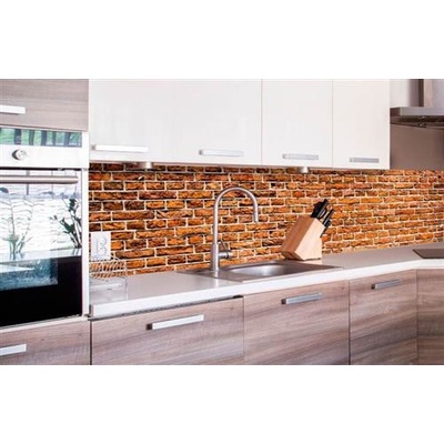 DIMEX KI-260-087 Samolepiace tapety za kuchynskú linku staré tehly rozmer 260 cm x 60 cm