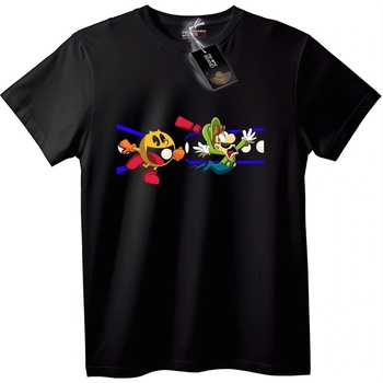 NOONEBRAND Тениска Pac-Man и Приятели - 2XL, White