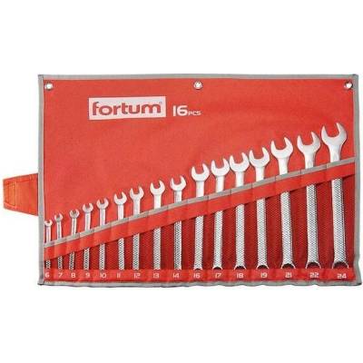 Fortum klíče očkoploché sada 16ks 6-24mm 4730201