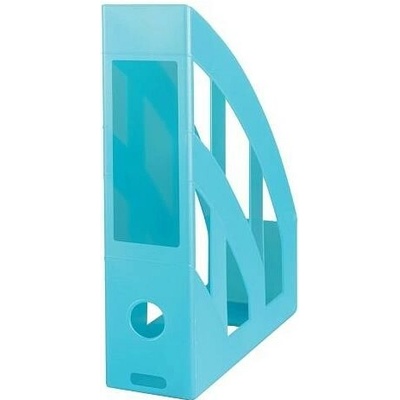 Herlitz Stojan na spisy transparentní tyrkysový