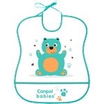 Canpol babies Лигавник с подложка, 6+м, различни цветове/мотиви, 1 бр (3023030)