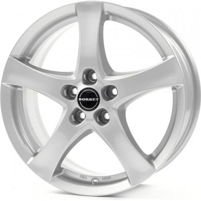 Borbet F 6,5x16 4x100 ET38 brilliant silver