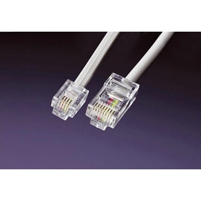 Schrack H5R1M403K0 propojovací tel. 1x RJ-45, 1xRJ-11, 3m