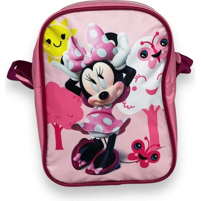 Minnie Mouse Dievčenské ružová taška cez rameno 01 Ružová