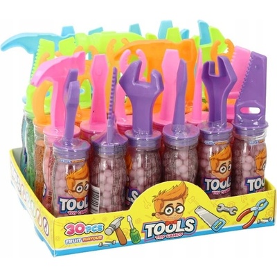 Tools Toy Candy Dražé Ovocné nástroje 30 x 11 g