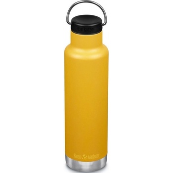 Klean Kanteen Nerezová termolahev Insulated Classic w Loop Cap marigold 592 ml