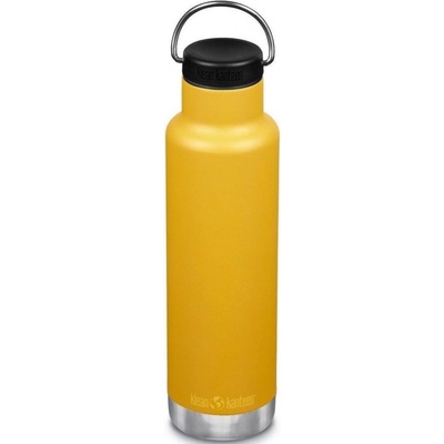 Klean Kanteen Nerezová termolahev Insulated Classic w Loop Cap marigold 592 ml