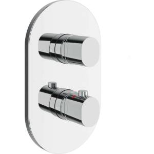 RAVAK Chrome II - Термостатичен смесител за вграждане, за 3 уреда, хром X070457 (X070457)