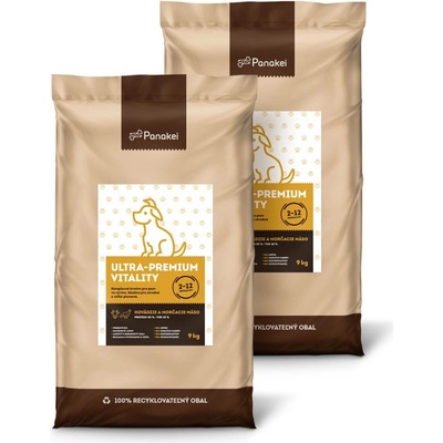 Panakei pro štěňata Hovězí a Krůta 18 kg
