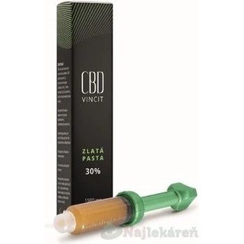 CBD Vincit zlatá pasta 30 % 5 ml