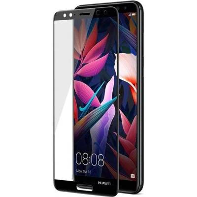 Huawei 9D Стъклен протектор Smart Glass Gorilla Full Cover за Huawei Mate 10 Lite, Черен (2246)